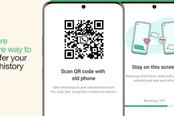 WhatsApp Adds Feature to Migrate Chats Using a QR Code